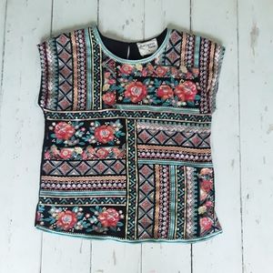 Must Be Fate Embroideres Top by Savanna Jane